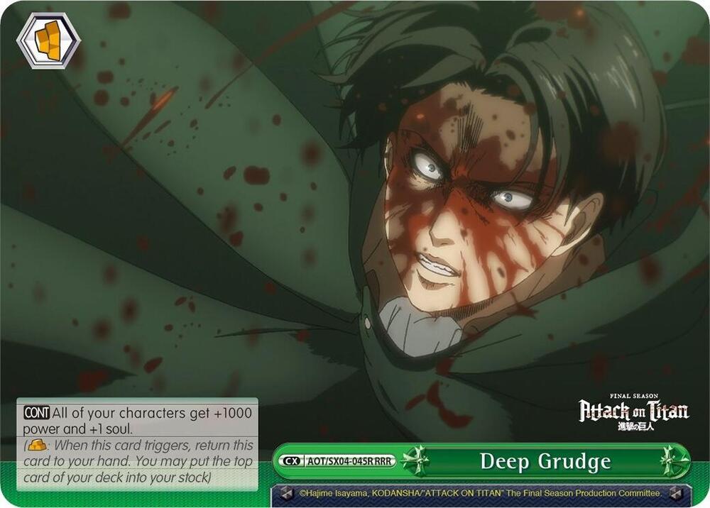 Deep Grudge (RRR), Attack On Titan: Final Season AOT/SX04-045R RRR