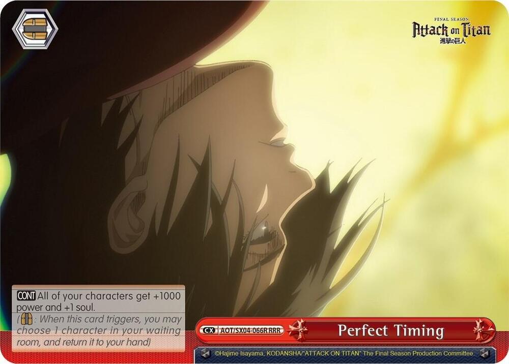 Perfect Timing (RRR), Attack On Titan: Final Season AOT/SX04-066R RRR