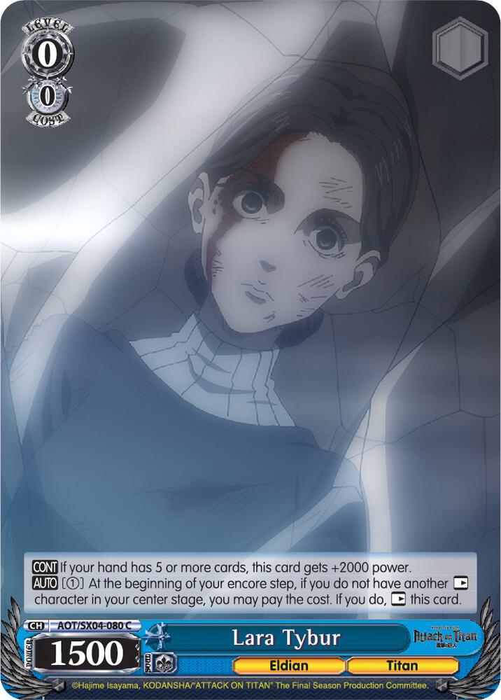 Lara Tybur, Attack On Titan: Final Season AOT/SX04-080 C