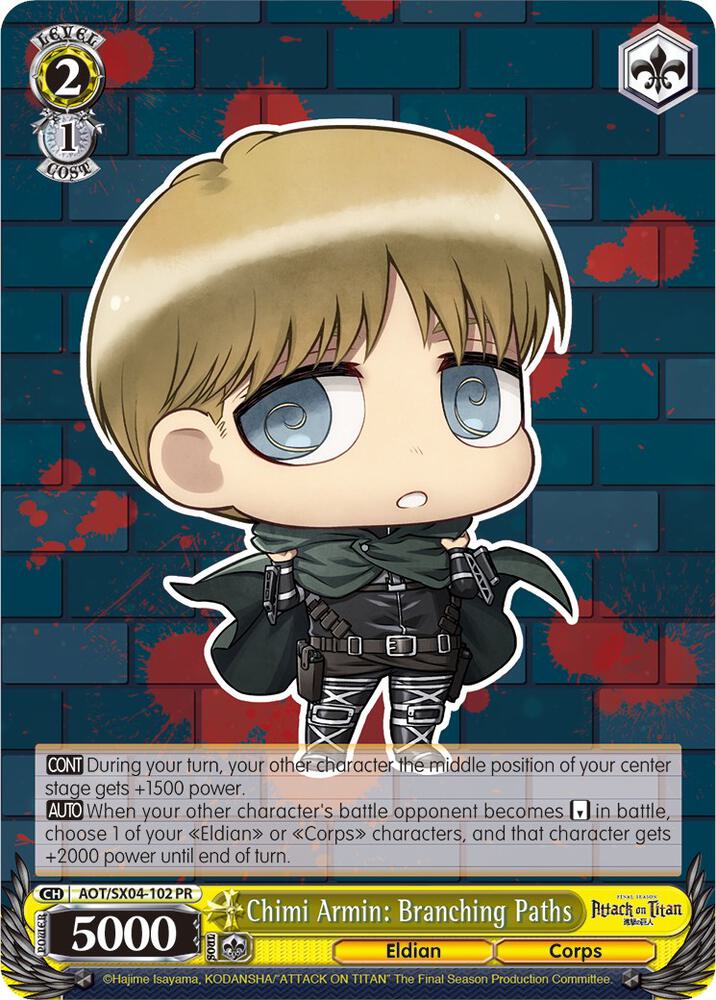 Chimi Armin: Branching Paths, Attack On Titan: Final Season AOT/SX04-102 PR