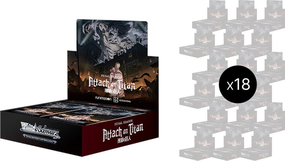 Attack On Titan: Final Season Booster Box Case, Attack On Titan: Final Season P275152