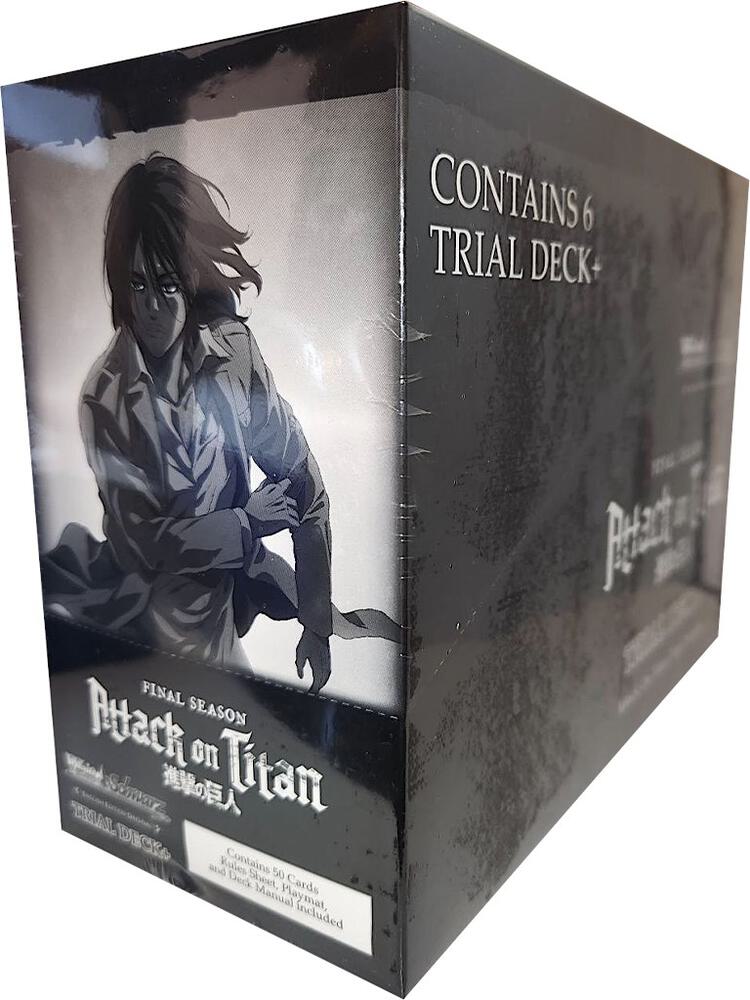 Attack on Titan: Final Season Trial Deck+ Display, Attack On Titan: Final Season P275157