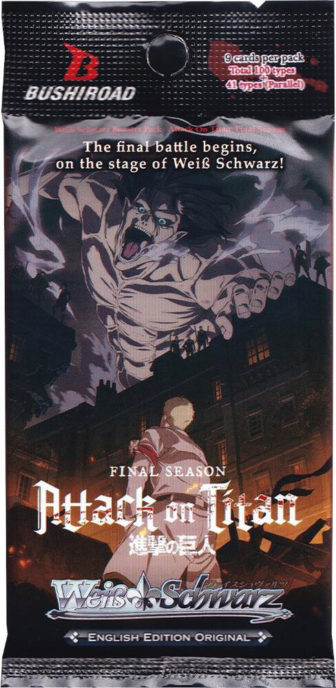 Attack on Titan: Final Season Booster Pack, Attack On Titan: Final Season P287499