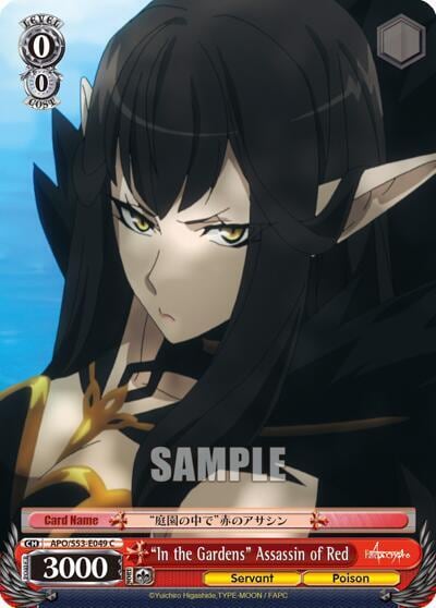 "In the Gardens" Assassin of Red, Fate/Apocrypha APO/S53-E049 C