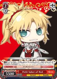 Petit Saber of Red, Fate/Apocrypha APO/S53-E102 PR