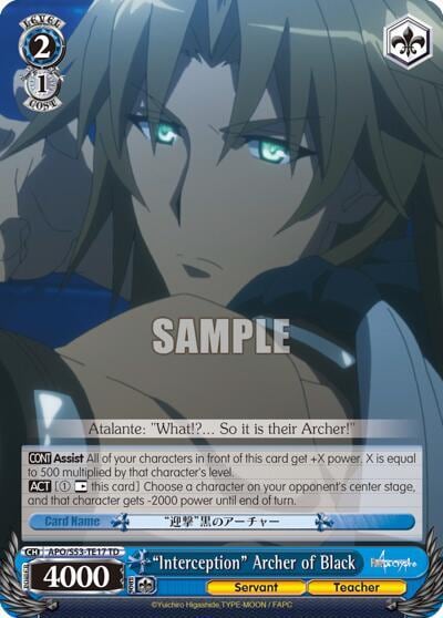"Interception" Archer of Black, Fate/Apocrypha APO/S53-TE17 TD