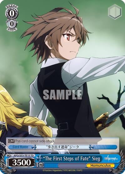 "The First Steps of Fate" Sieg, Fate/Apocrypha APO/S53-TE15 TD