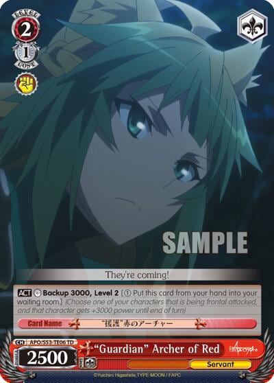 "Guardian" Archer of Red, Fate/Apocrypha APO/S53-TE06 TD