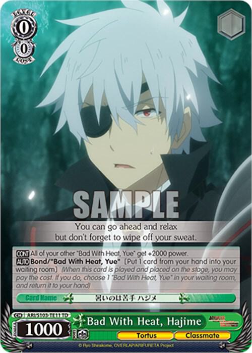 Bad With Heat, Hajime, Arifureta: From Commonplace to World's Strongest ARI/S103-TE11 TD