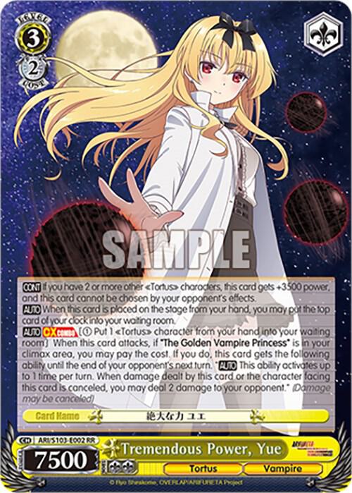 Tremendous Power, Yue, Arifureta: From Commonplace to World's Strongest ARI/S103-E002 RR