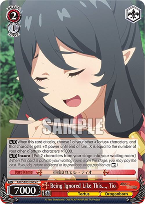 Being Ignored Like This..., Tio, Arifureta: From Commonplace to World's Strongest ARI/S103-E065 C