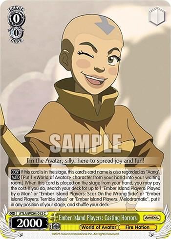 Ember Island Players: Casting Horrors, Avatar: The Last Airbender ATLA/WX04-012 C