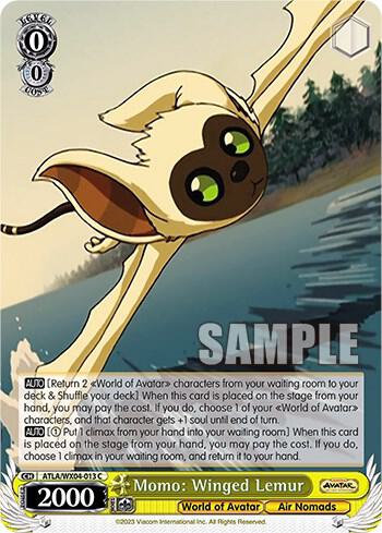 Momo: Winged Lemur, Avatar: The Last Airbender ATLA/WX04-013 C