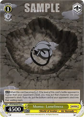 Momo: Loneliness, Avatar: The Last Airbender ATLA/WX04-016 C