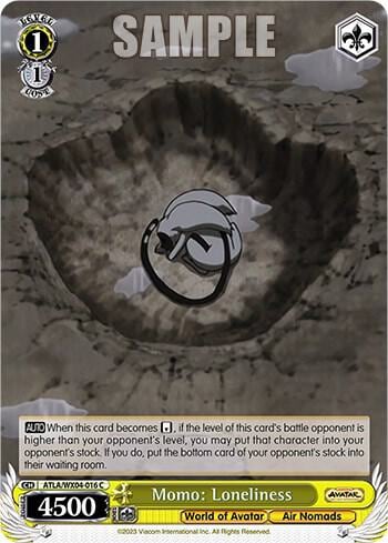 Momo: Loneliness, Avatar: The Last Airbender ATLA/WX04-016 C