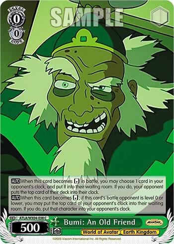 Bumi: An Old Friend, Avatar: The Last Airbender ATLA/WX04-038 C