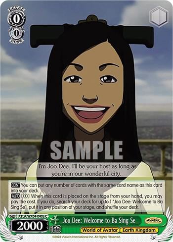 Joo Dee: Welcome to Ba Sing Se (a), Avatar: The Last Airbender ATLA/WX04-040a C