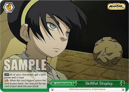 Skillful Display (RRR), Avatar: The Last Airbender ATLA/WX04-045R RRR