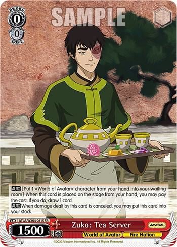 Zuko: Tea Server (SR), Avatar: The Last Airbender ATLA/WX04-051S SR