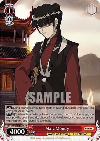Mai: Moody (ATR), Avatar: The Last Airbender ATLA/WX04-055ATR ATR