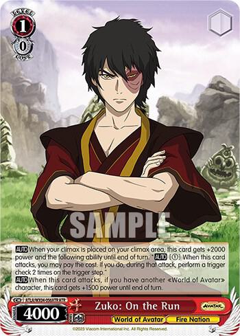 Zuko: On the Run (ATR), Avatar: The Last Airbender ATLA/WX04-056ATR ATR