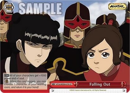 Falling Out, Avatar: The Last Airbender ATLA/WX04-076 CC