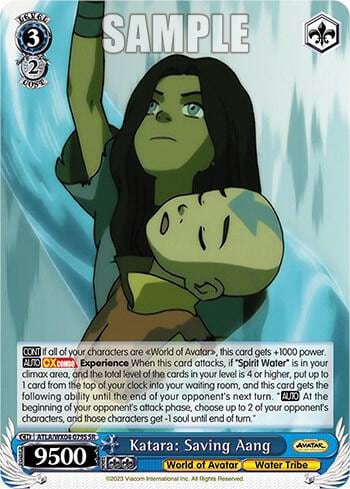 Katara: Saving Aang (SR), Avatar: The Last Airbender ATLA/WX04-079S SR