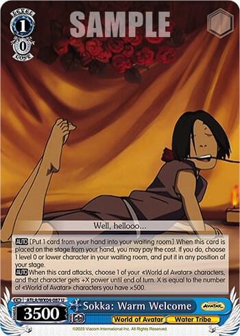 Sokka: Warm Welcome, Avatar: The Last Airbender ATLA/WX04-087 U