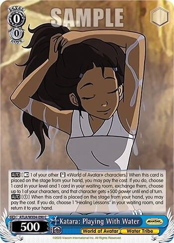 Katara: Playing With Water, Avatar: The Last Airbender ATLA/WX04-090 C