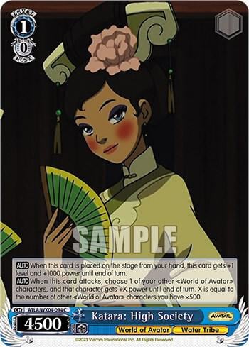 Katara: High Society, Avatar: The Last Airbender ATLA/WX04-094 C