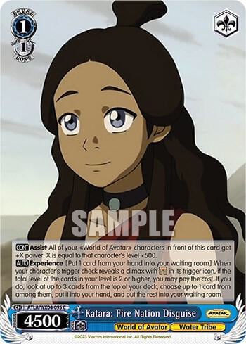 Katara: Fire Nation Disguise, Avatar: The Last Airbender ATLA/WX04-095 C