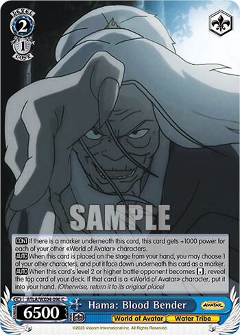 Hama: Blood Bender, Avatar: The Last Airbender ATLA/WX04-096 C