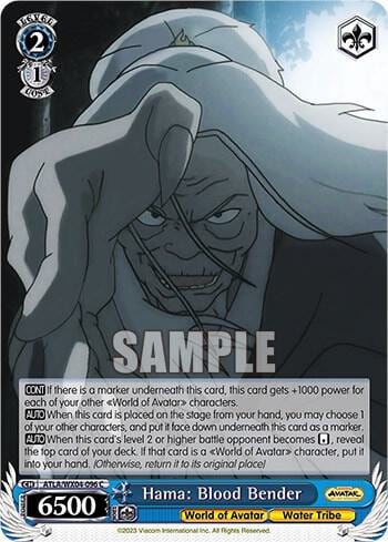 Hama: Blood Bender, Avatar: The Last Airbender ATLA/WX04-096 C
