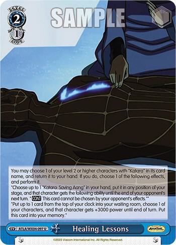 Healing Lessons, Avatar: The Last Airbender ATLA/WX04-097 U