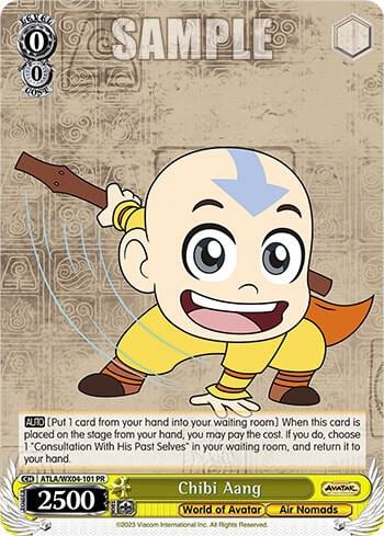 Chibi Aang, Avatar: The Last Airbender ATLA/WX04-101 PR