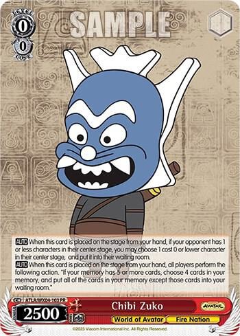 Chibi Zuko, Avatar: The Last Airbender ATLA/WX04-103 PR