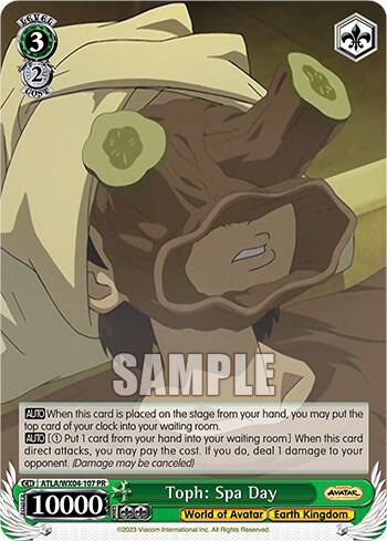 Toph: Spa Day, Avatar: The Last Airbender ATLA/WX04-107 PR