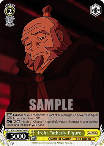 Iroh: Fatherly Figure, Avatar: The Last Airbender ATLA/WX04-T06 TD