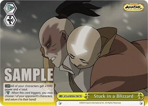 Stuck in a Blizzard, Avatar: The Last Airbender ATLA/WX04-T08 TD