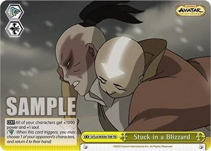 Stuck in a Blizzard, Avatar: The Last Airbender ATLA/WX04-T08 TD