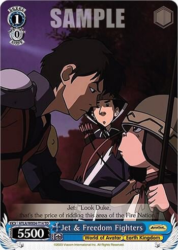 Jet & Freedom Fighters, Avatar: The Last Airbender ATLA/WX04-T14 TD