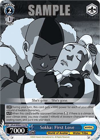 Sokka: First Love, Avatar: The Last Airbender ATLA/WX04-T15 TD