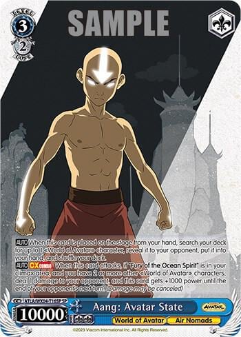 Aang: Avatar State (SP), Avatar: The Last Airbender ATLA/WX04-T16SP SP