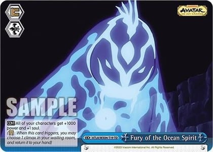 Fury of the Ocean Spirit, Avatar: The Last Airbender ATLA/WX04-T19 TD