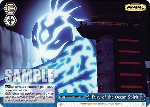 Fury of the Ocean Spirit (RRR), Avatar: The Last Airbender ATLA/WX04-T19R RRR