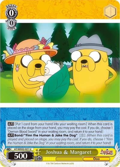 Joshua & Margaret, Adventure Time AT/WX02-021 U