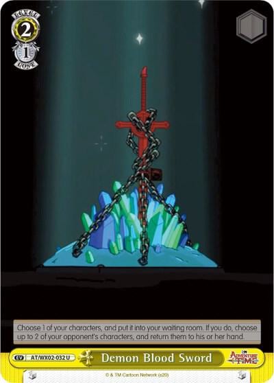 Demon Blood Sword, Adventure Time AT/WX02-032 U