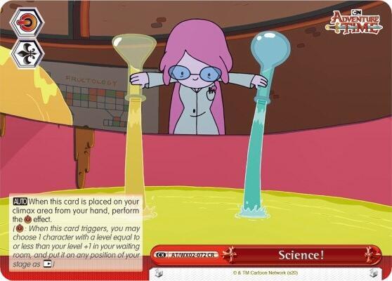 Science!, Adventure Time AT/WX02-072 CR