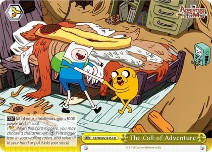 The Call of Adventure, Adventure Time AT/WX02-035 CR