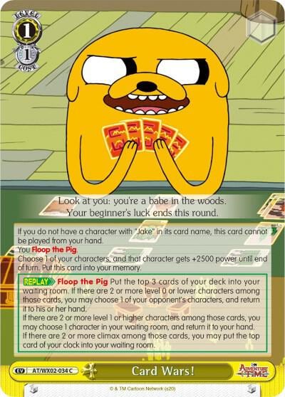 Card Wars!, Adventure Time AT/WX02-034 C